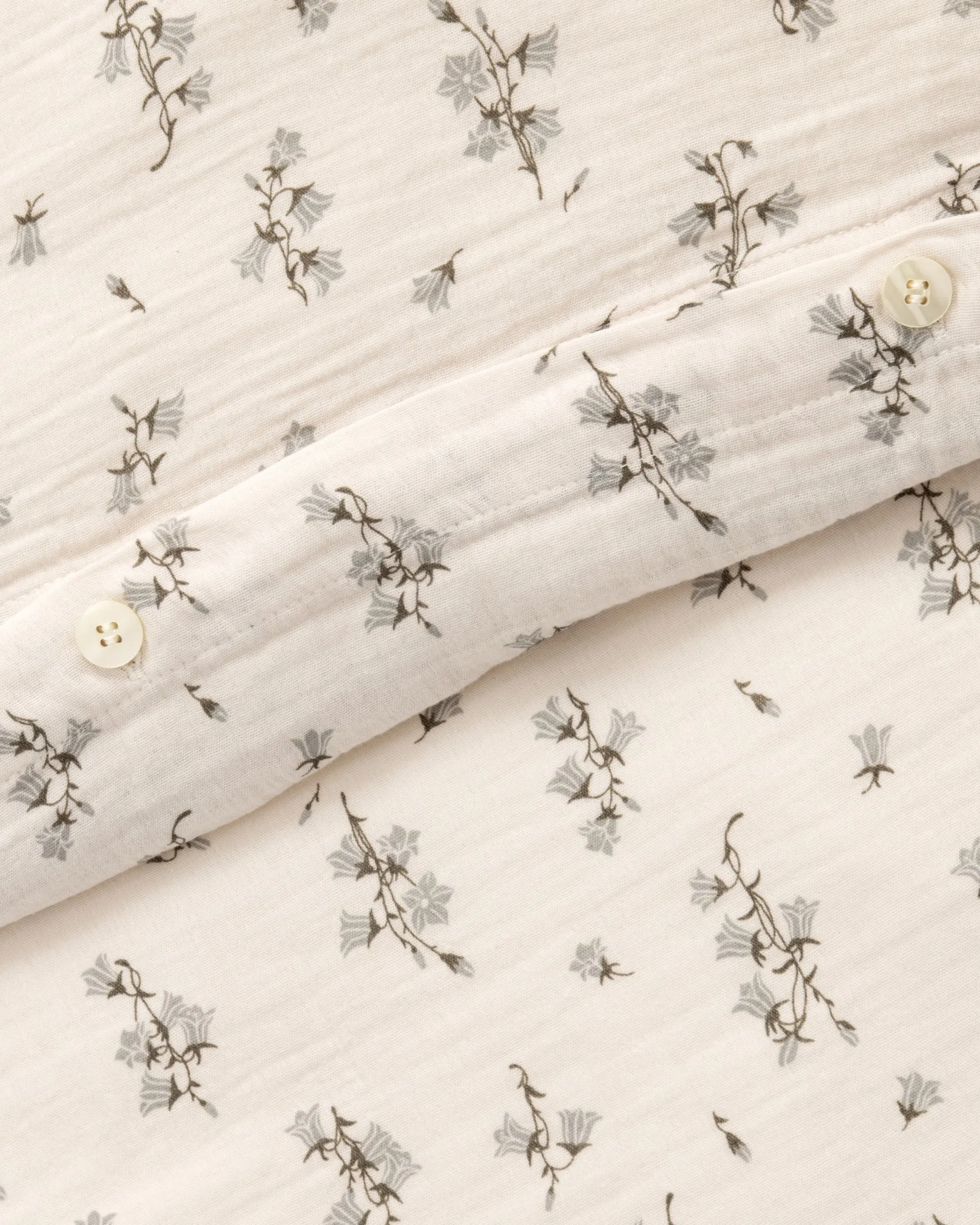 Housse de couette et taie d'oreiller Bluebell Muslin, 150x210 cm/50x60 cm Garbo&Friends