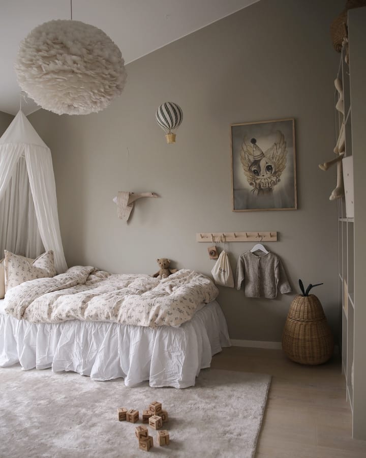 Housse de couette et taie d'oreiller Bluebell Muslin, 150x210 cm/50x60 cm Garbo&Friends