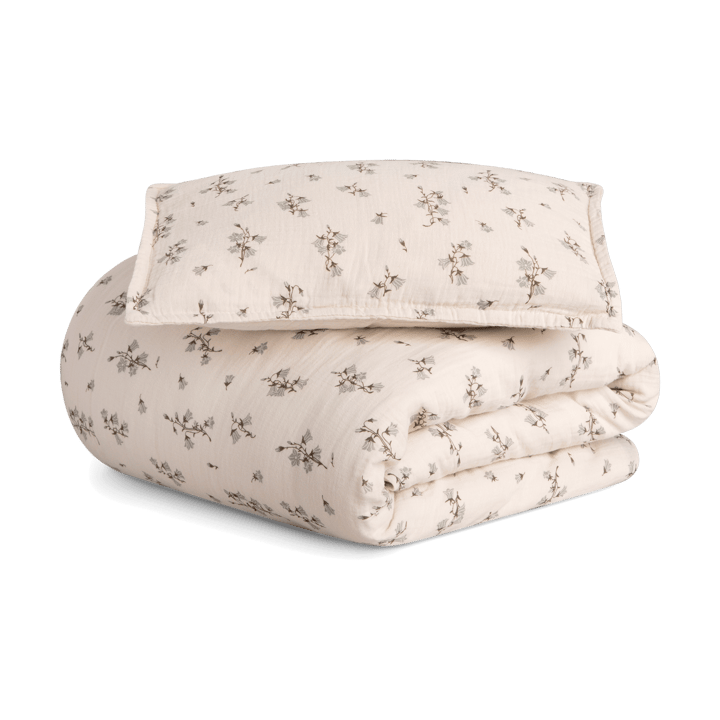 Housse de couette et taie d'oreiller Bluebell Muslin baby - 70x100 cm/40x45 cm - Garbo&Friends