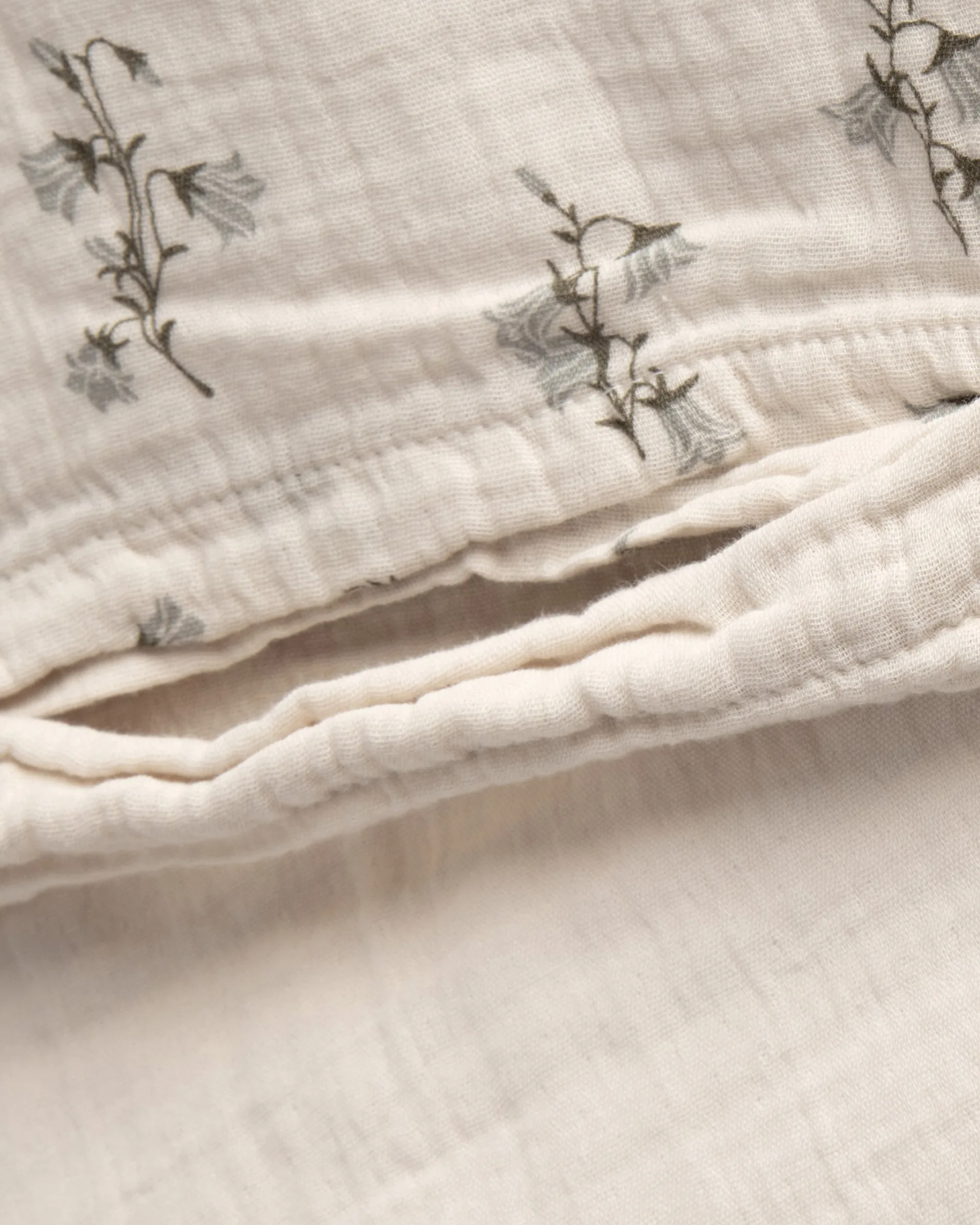 Housse de couette et taie d'oreiller Bluebell Muslin baby, 70x80 cm/28x35 cm Garbo&Friends