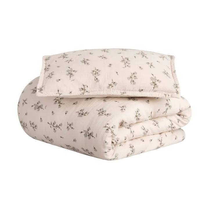 Housse de couette et taie d'oreiller Bluebell Muslin baby - 70x80 cm/28x35 cm - Garbo&Friends