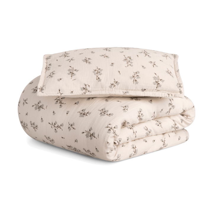 Housse de couette et taie d'oreiller Bluebell Muslin junior - 100x130 cm/35x55 cm - Garbo&Friends