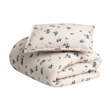 Housse de couette et taie d'oreiller Blueberry Muslin baby - 70x80 cm/28x35 cm - Garbo&Friends