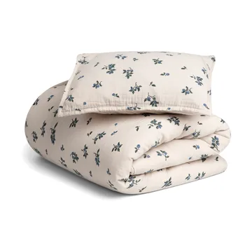 Housse de couette et taie d'oreiller Blueberry Muslin junior - 100x130 cm/35x55 cm - Garbo&Friends