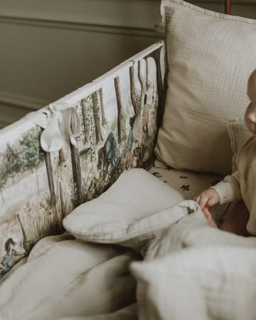 Housse de couette et taie d'oreiller Eggshell Muslin junior - 100x130 cm/35x55 cm - Garbo&Friends