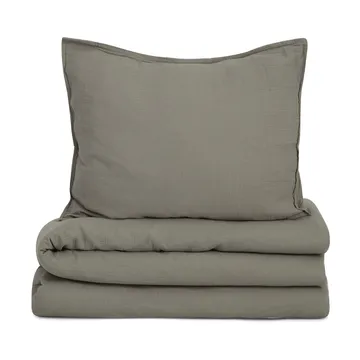 Housse de couette et taie d'oreiller Geranium Muslin - 140x200 cm/50x70 cm - Garbo&Friends