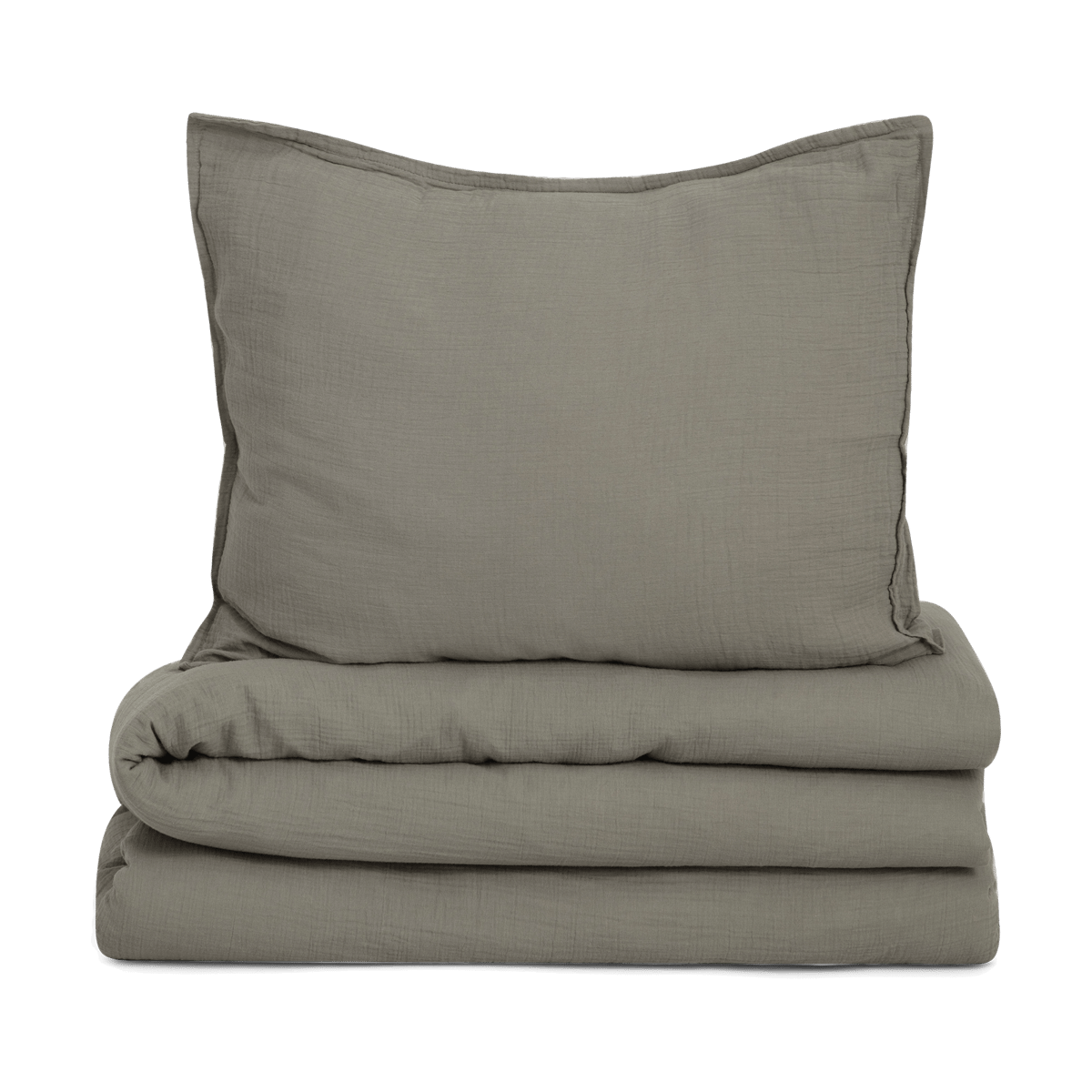 Garbo&Friends Housse de couette et taie d'oreiller Geranium Muslin 140x200 cm/50x70 cm