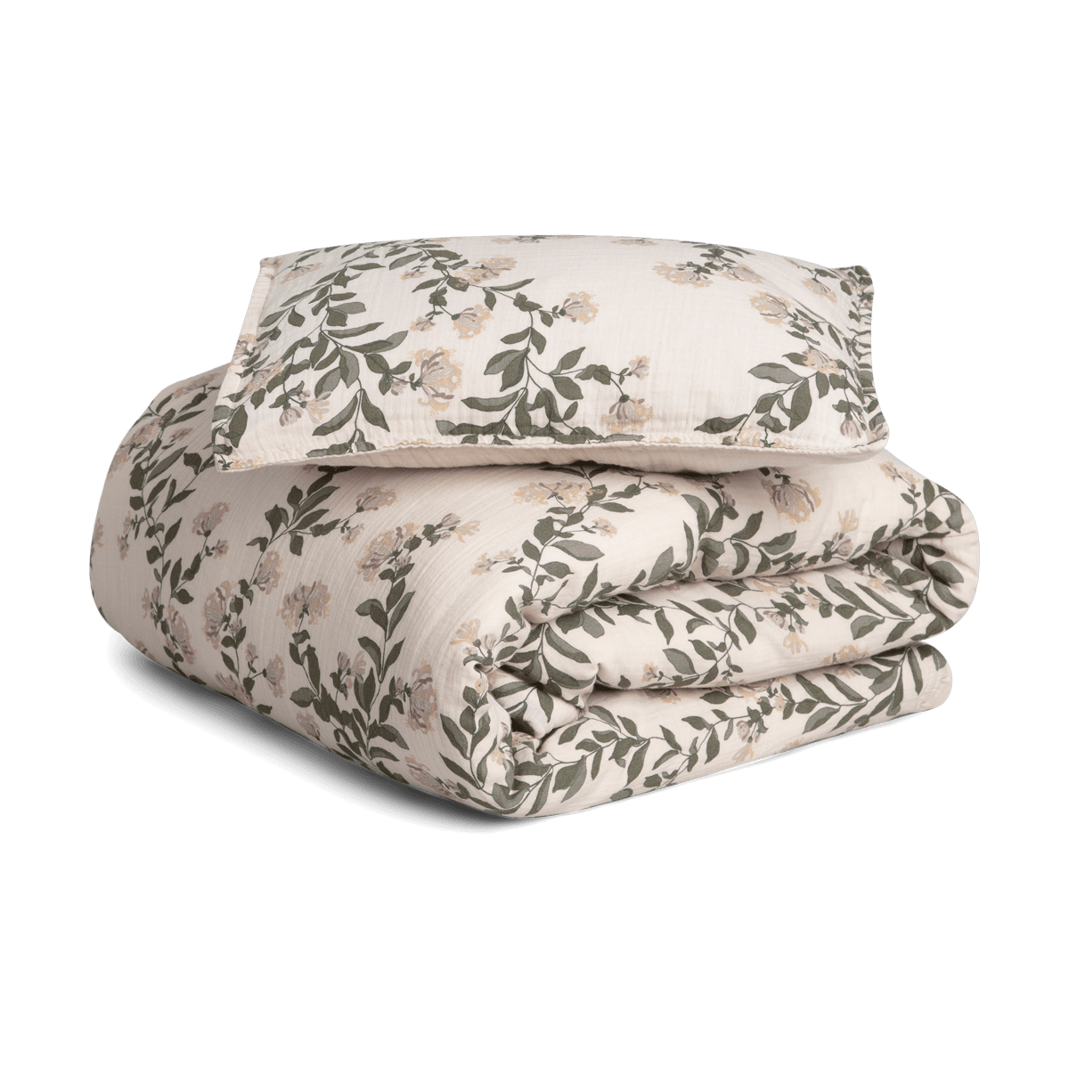 Garbo&Friends Housse de couette et taie d'oreiller Honeysuckle Muslin junior 100x140 cm/40x45 cm