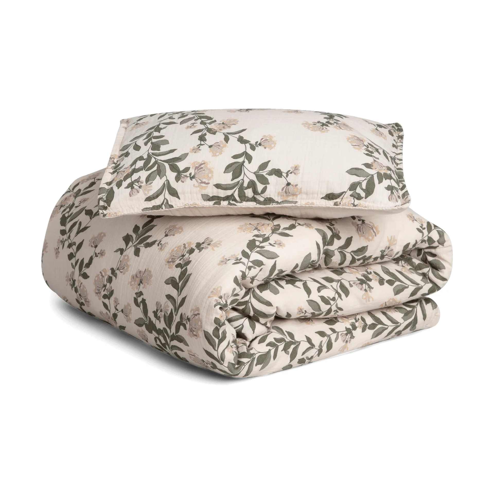 Housse de couette et taie d'oreiller Honeysuckle Muslin junior, 100x140 cm/40x60 cm Garbo&Friends