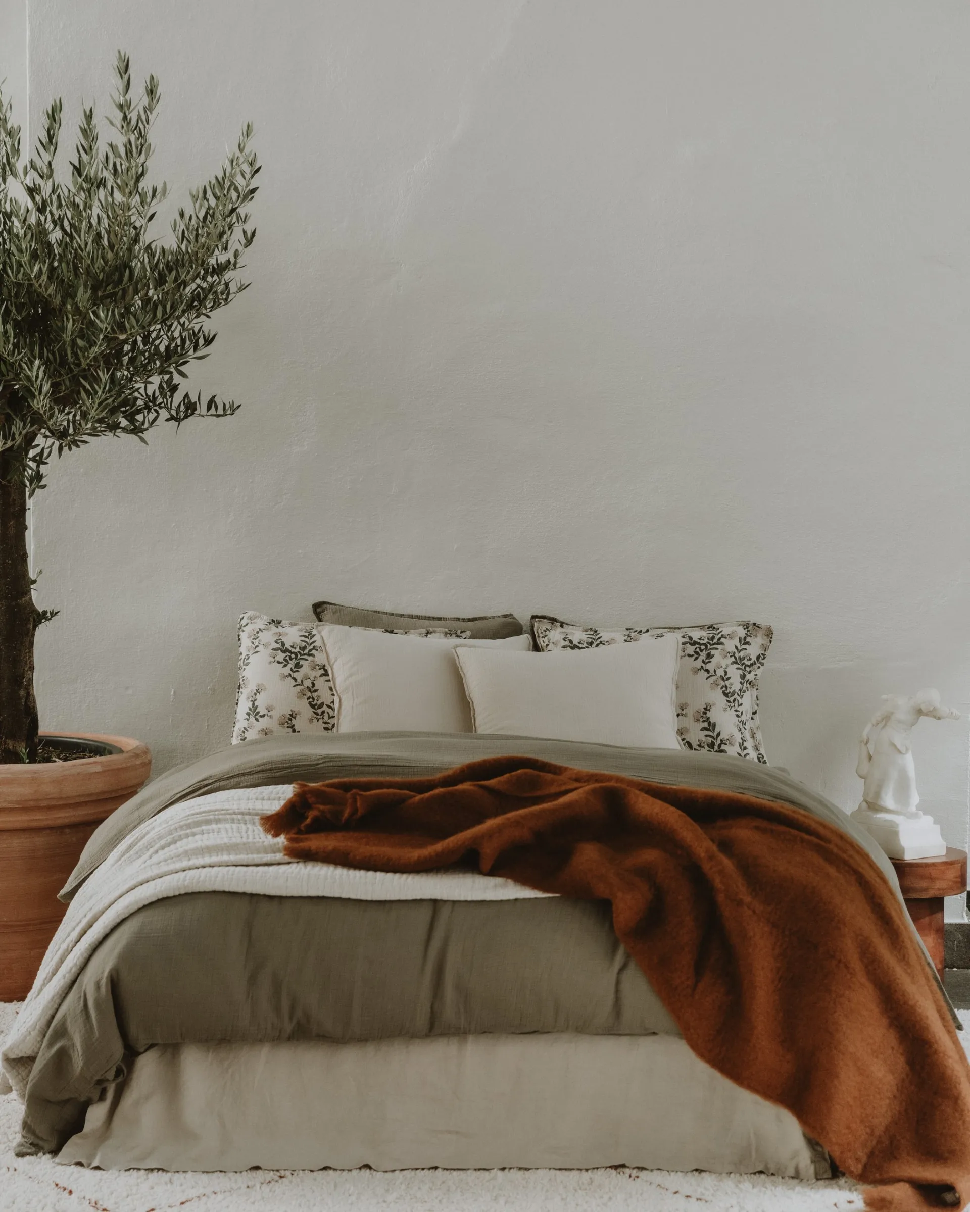 Housse de couette Geranium Muslin double, 240x220 cm Garbo&Friends