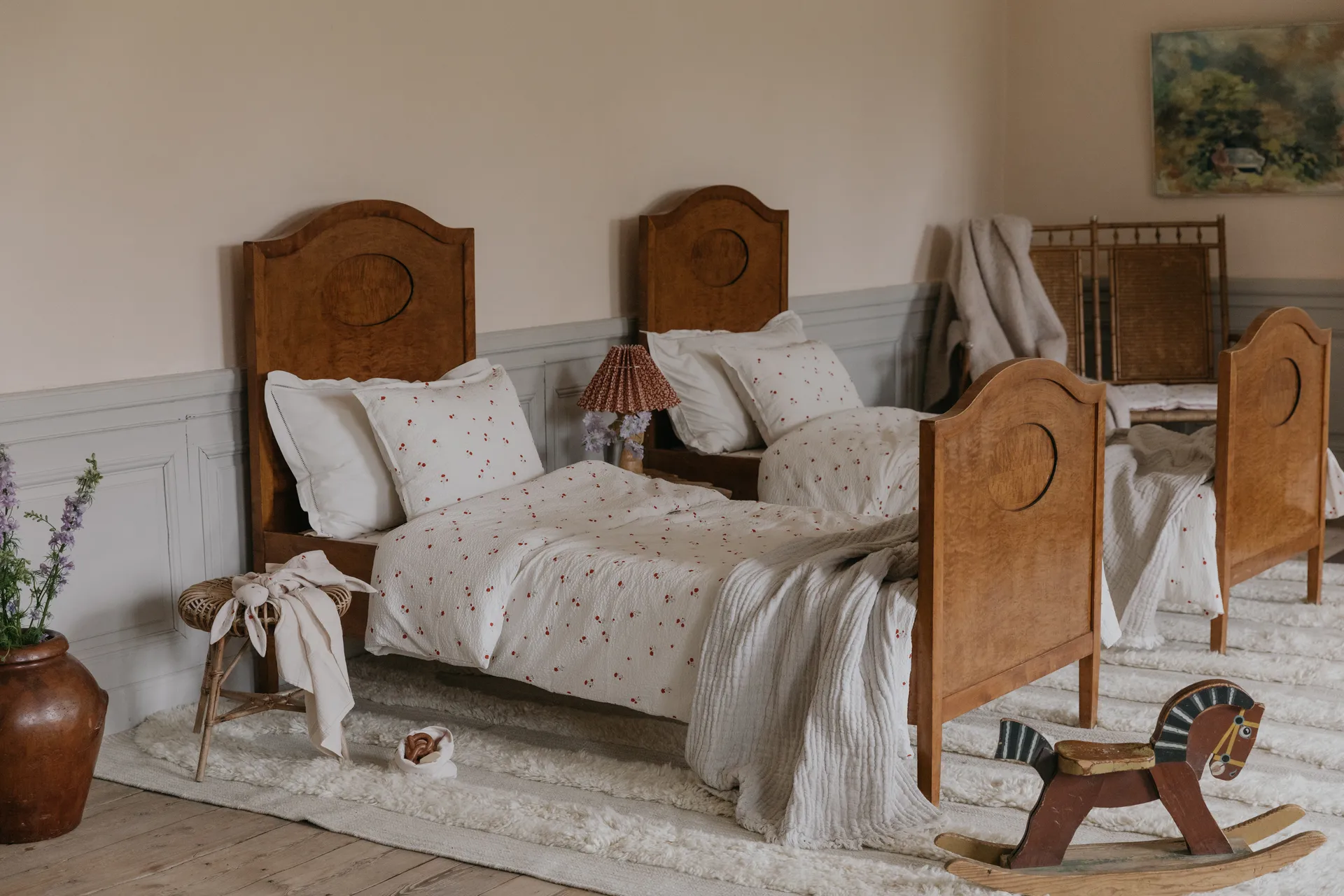 Housse de couette Poppy Seersucker, 150x210 cm Garbo&Friends