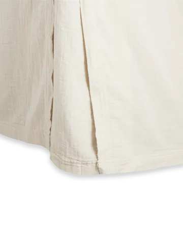 Jupe de lit Muslin - Coquille d'œuf, 160x200x53 cm - Garbo&Friends
