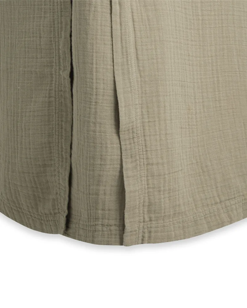 Jupe de lit Muslin, Géranium, 160x200x53 cm Garbo&Friends