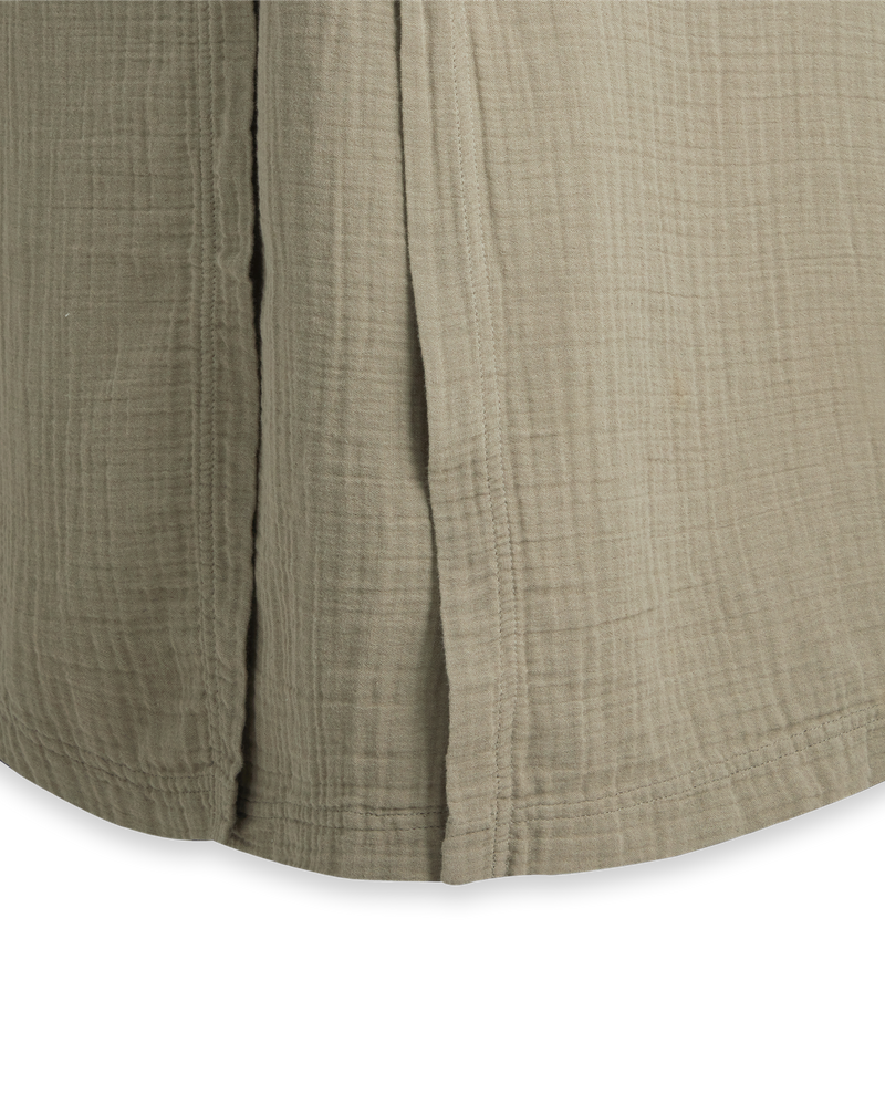 Garbo&Friends Jupe de lit Muslin Geranium, 180x200x53 cm