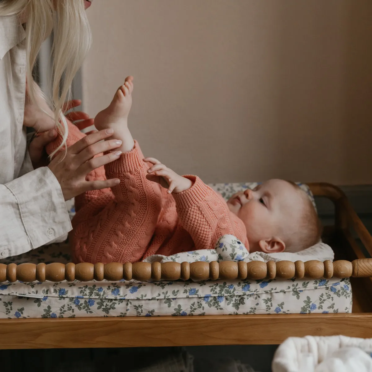 Matelas à langer Dainty Satin, 50x65x9 cm Garbo&Friends