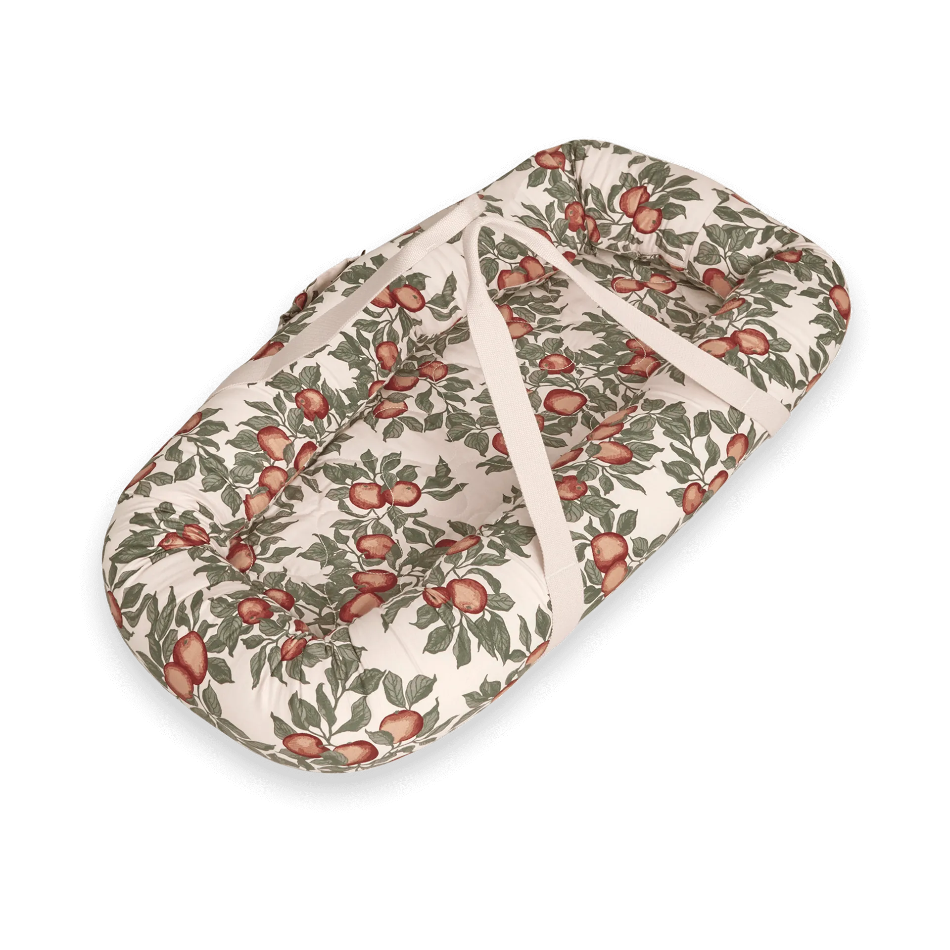 Nid pour bébé Pomme matelassé en satin, 43x87x16 cm Garbo&Friends