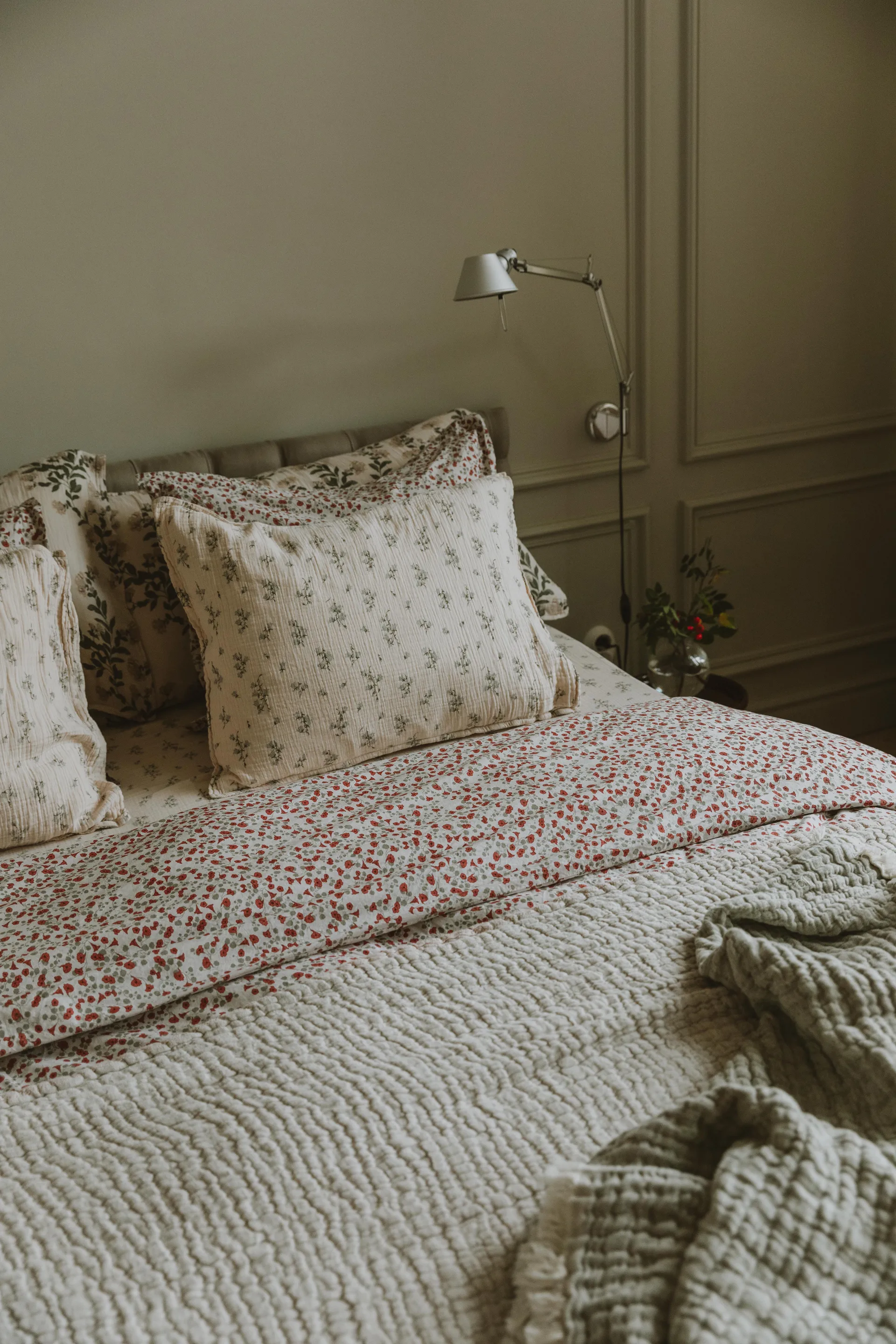 Oreiller Bluebell Muslin, 50x70 cm Garbo&Friends