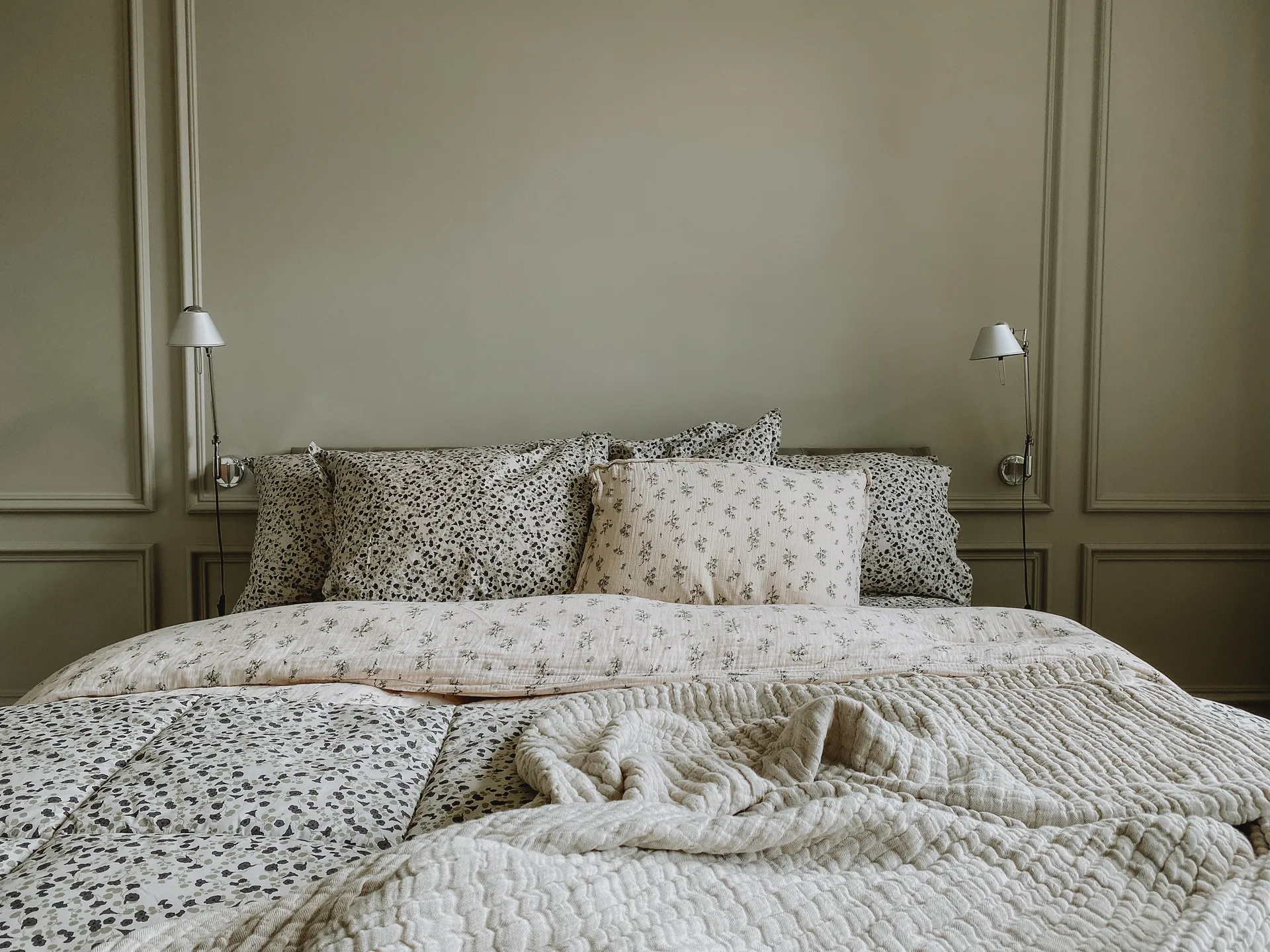 Oreiller Bluebell Muslin, 50x70 cm Garbo&Friends