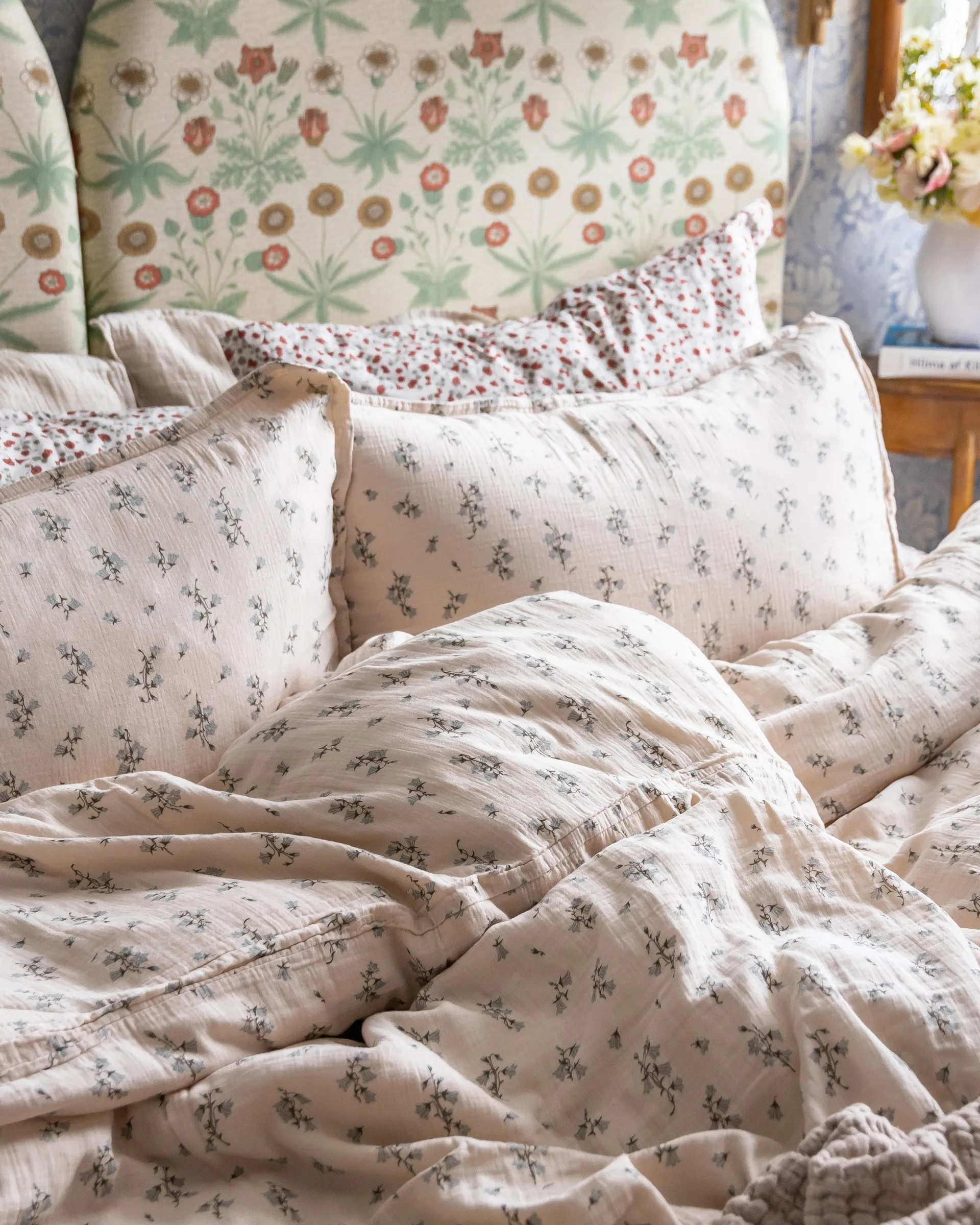 Oreiller Bluebell Muslin, 50x90 Garbo&Friends