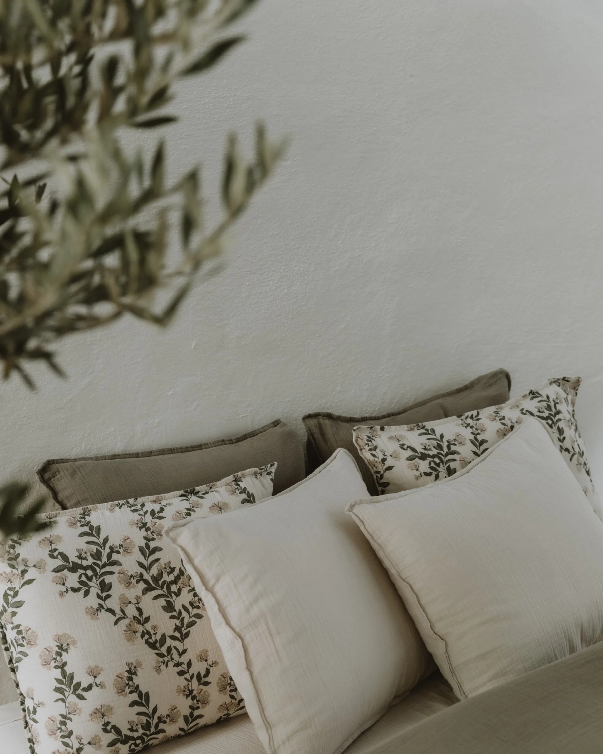 Oreiller Eggshell Muslin, 50x60 cm Garbo&Friends