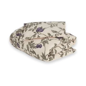 Parure de lit baby Plum en mousseline - 70x80 cm/28x35 cm - Garbo&Friends