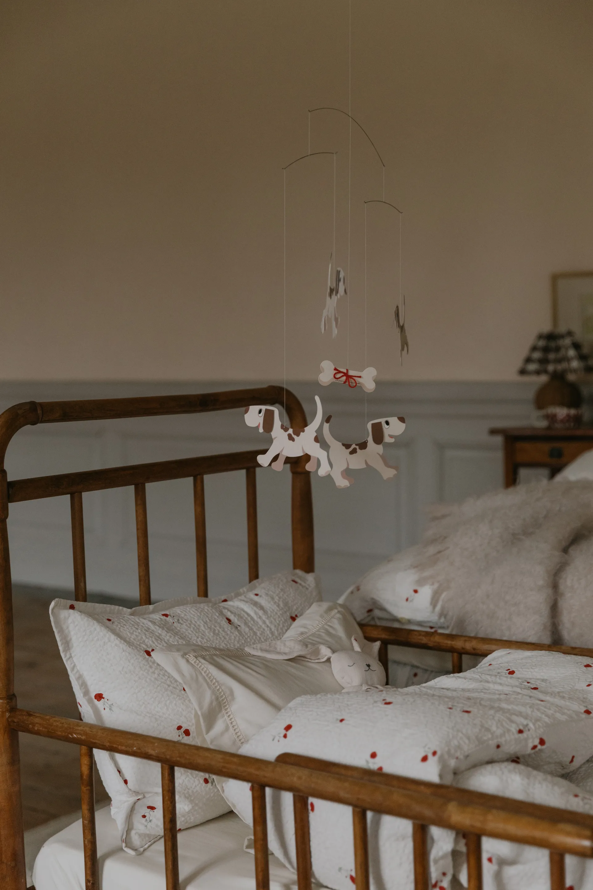 Parure de lit bébé Poppy Seersucker, 70x80 cm/28x35 cm Garbo&Friends