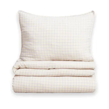 Parure de lit Sky Blue Muslin bäddset - 150x210 cm/50x60 cm - Garbo&Friends