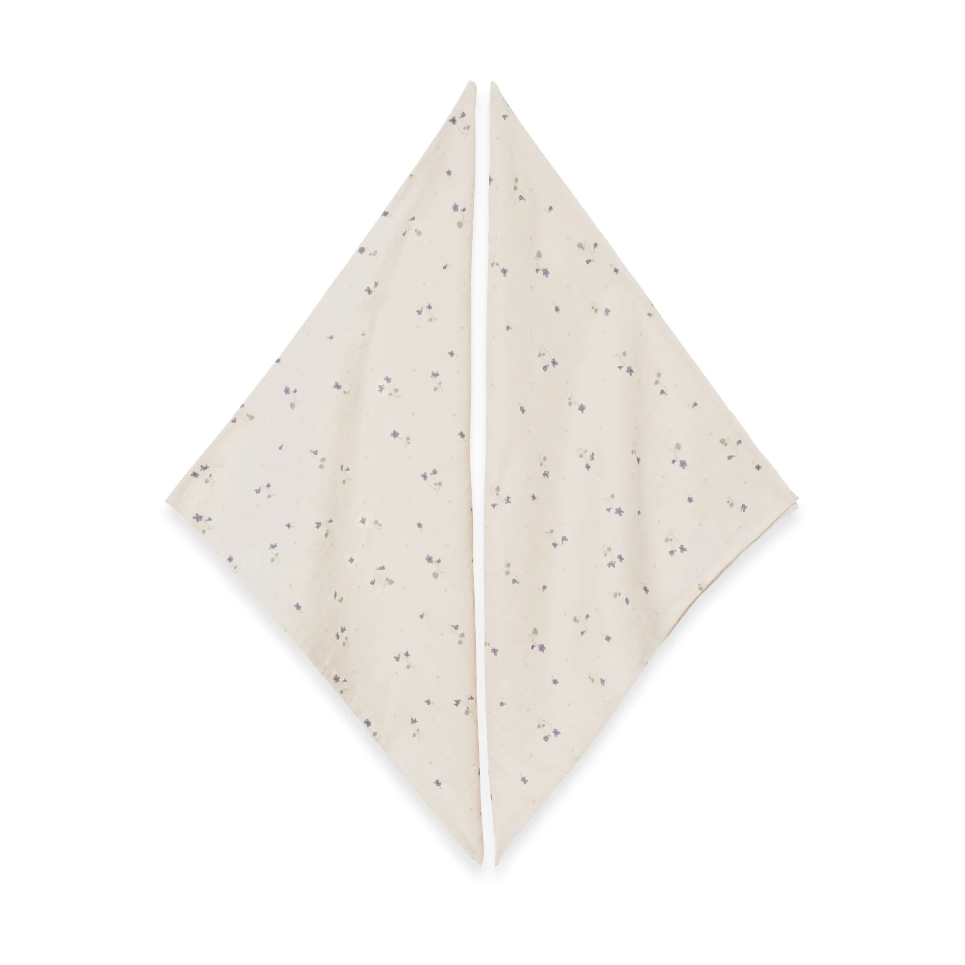 Petite Couverture Viola Muslin 2 pièces, 60x60 cm Garbo&Friends