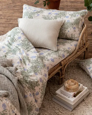 Plumbago Muslin housse de couette - 135x200 cm - Garbo&Friends