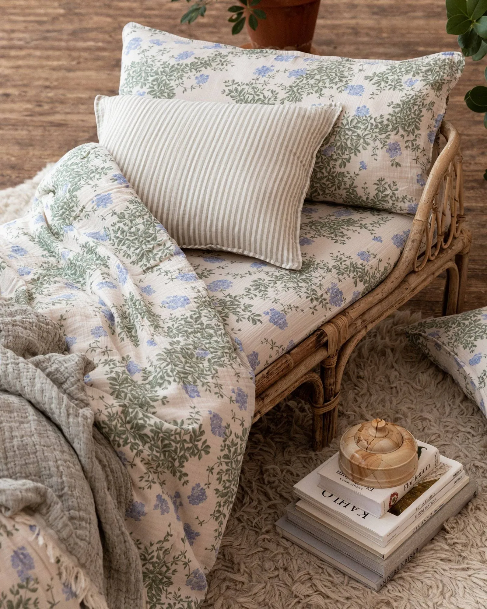 Plumbago Muslin housse de couette, 150x210 cm Garbo&Friends