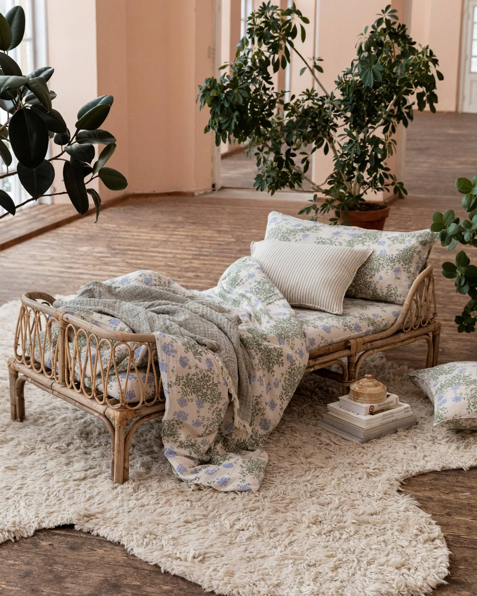 Plumbago Muslin housse de couette, 150x210 cm Garbo&Friends