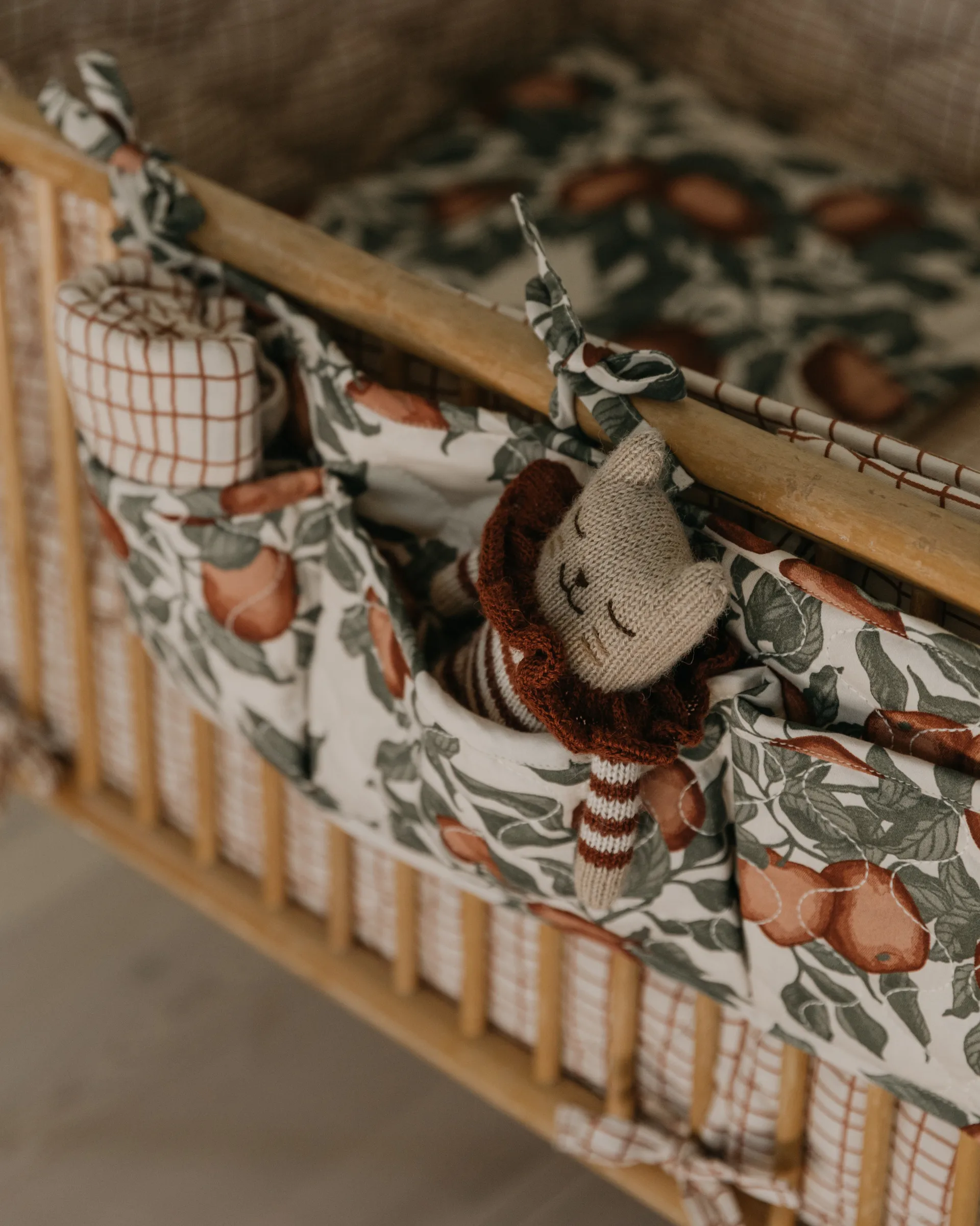 Poche de lit Pomme Satin Quilted, 43x18 cm Garbo&Friends