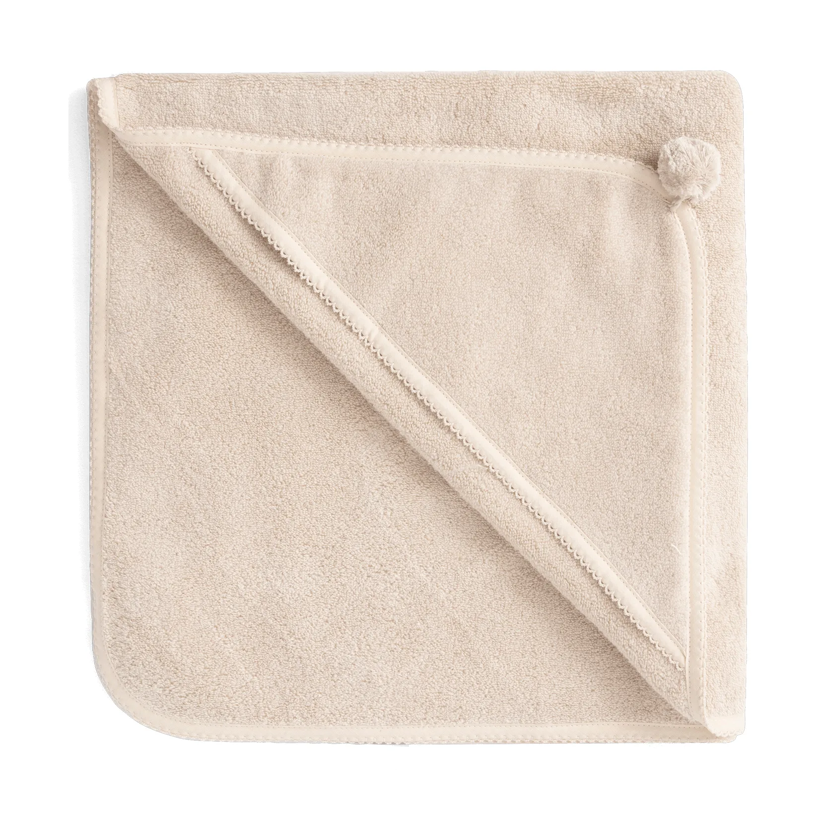 Serviette à capuche Sand Terry, 80x80 cm Garbo&Friends