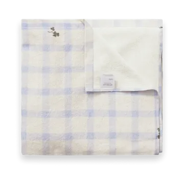 Serviette de bain Gingham Sorrel Blue Terry - 100x150 cm - Garbo&Friends