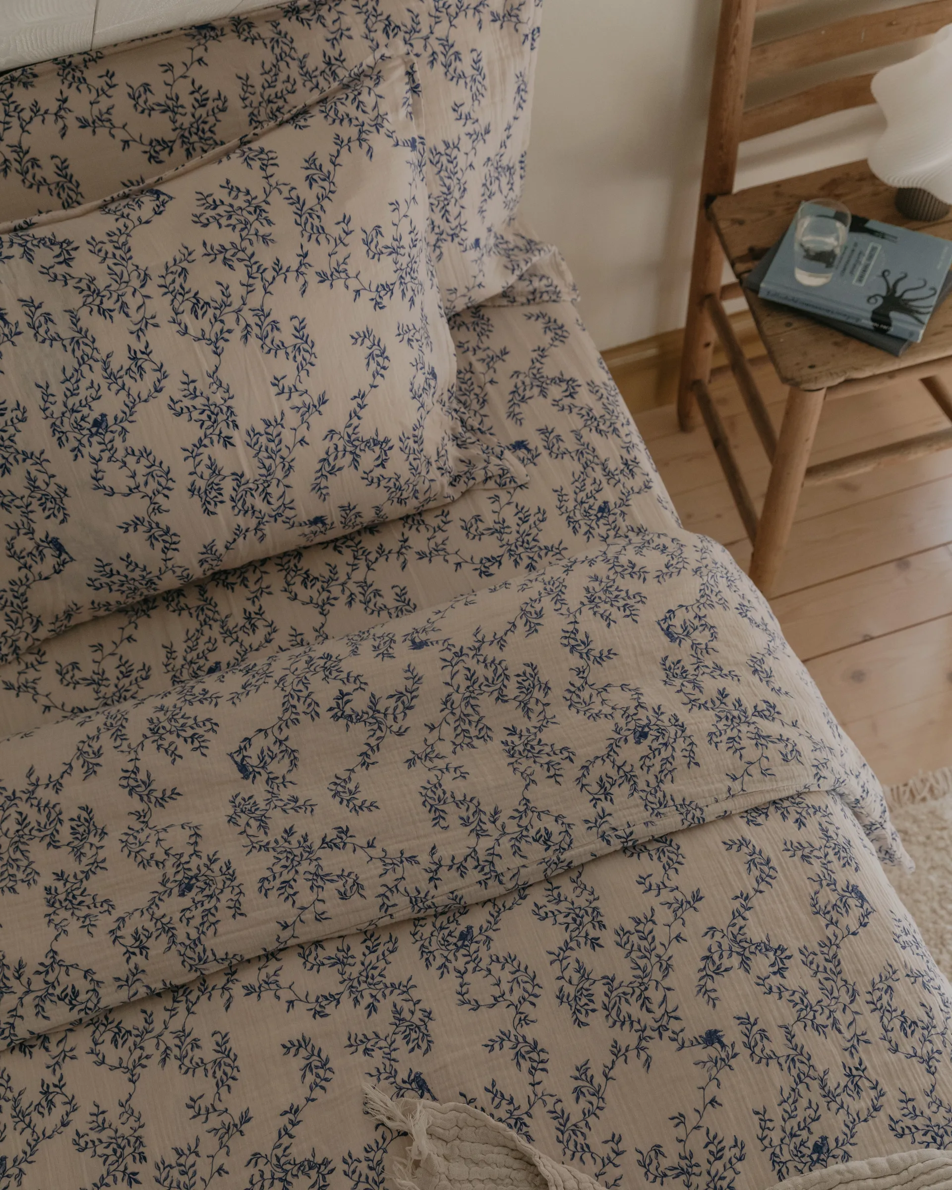 Set de lit Jardim Muslin, 150x210 cm/50x60 cm Garbo&Friends