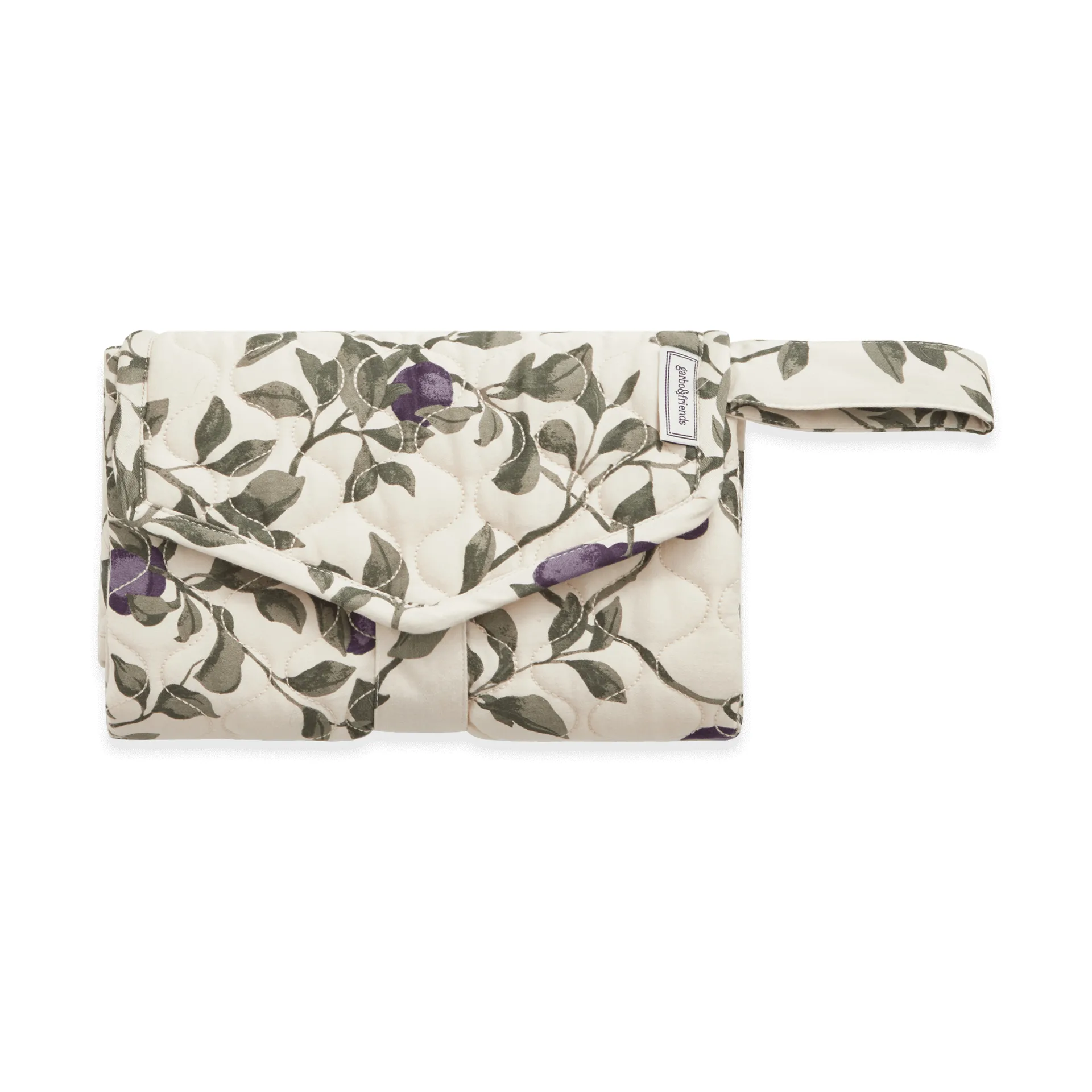 Table à langer matelassée Plum en satin, portable, 46x80 cm Garbo&Friends