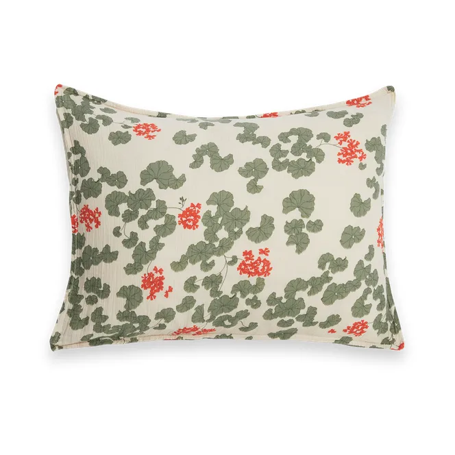 Taie d'oreiller Muslin Pelargonium, 50x60 cm Garbo&Friends