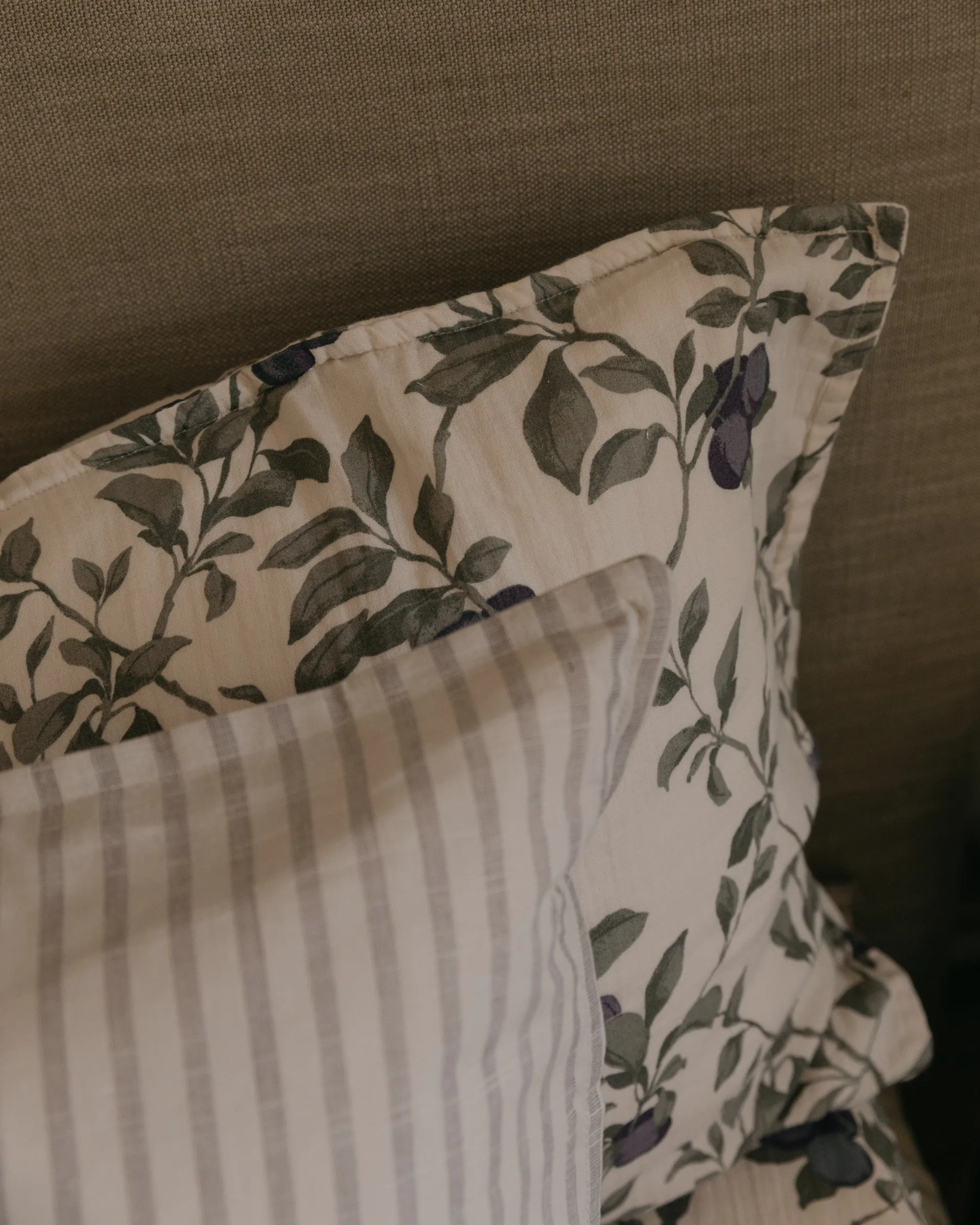 Taie d'oreiller Plum Muslin, 50x90 cm Garbo&Friends