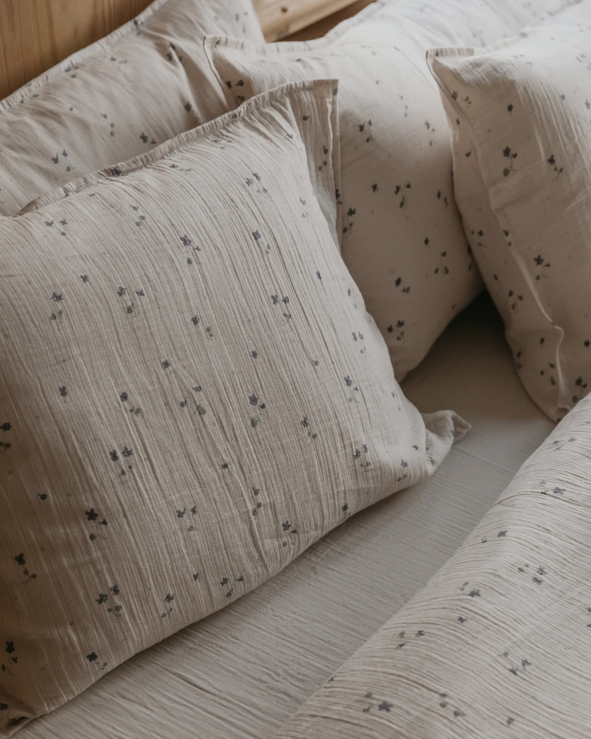 Taie d'oreiller Viola Muslin, 50x90 cm Garbo&Friends