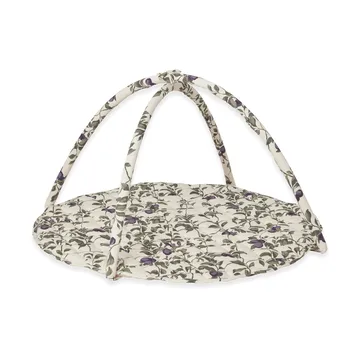 Tapis d'éveil Plum matelassé en satin - Ø90 cm - Garbo&Friends