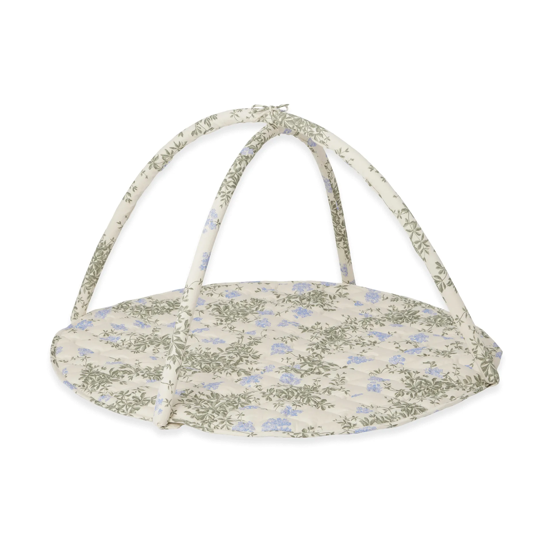 Tapis d'éveil Plumbago matelassé en satin, Ø90 cm Garbo&Friends