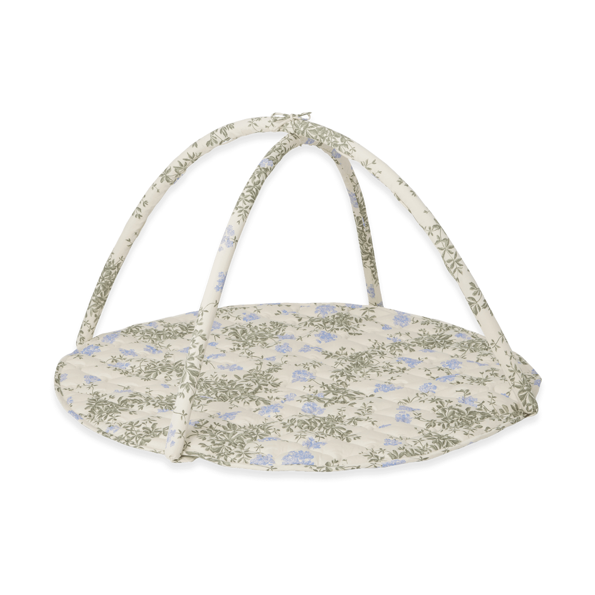 Garbo&Friends Tapis d'éveil Plumbago matelassé en satin Ø90 cm