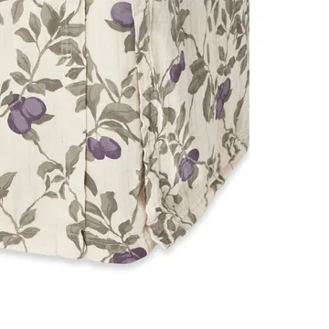 Volant de lit Plum Muslin en mousseline - 180x200x53 cm - Garbo&Friends