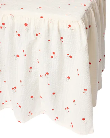 Volant de lit Poppy Seersucker - 160x200x53 cm - Garbo&Friends