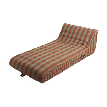 Bain de soleil flottant Garden Glory - Eucalyptus vert-terre cuite, 85x168,5 cm - Garden Glory