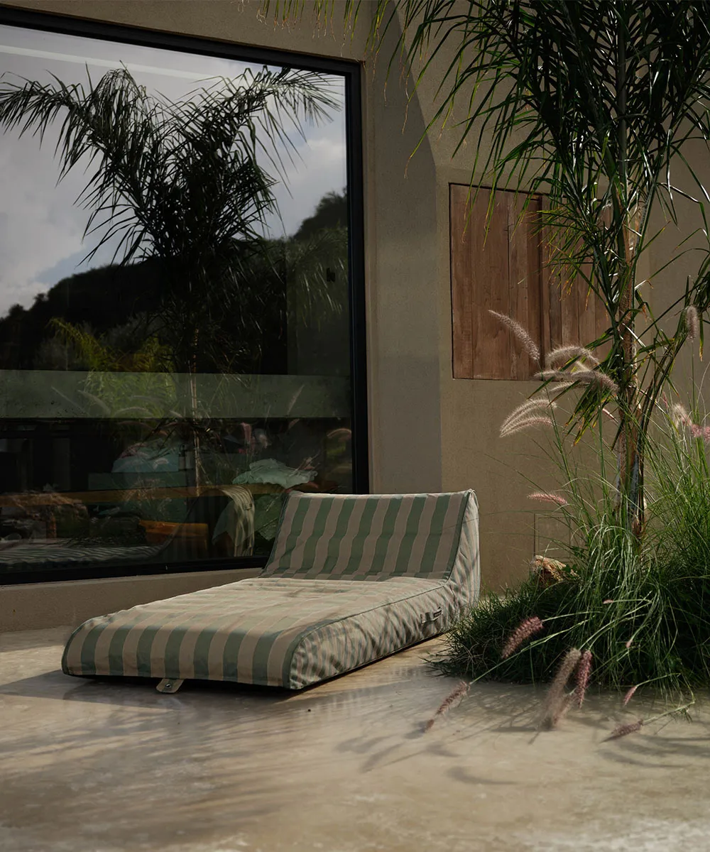 Bain de soleil flottant Garden Glory, Eucalyptusvert-beige, 85x168,5 cm Garden Glory