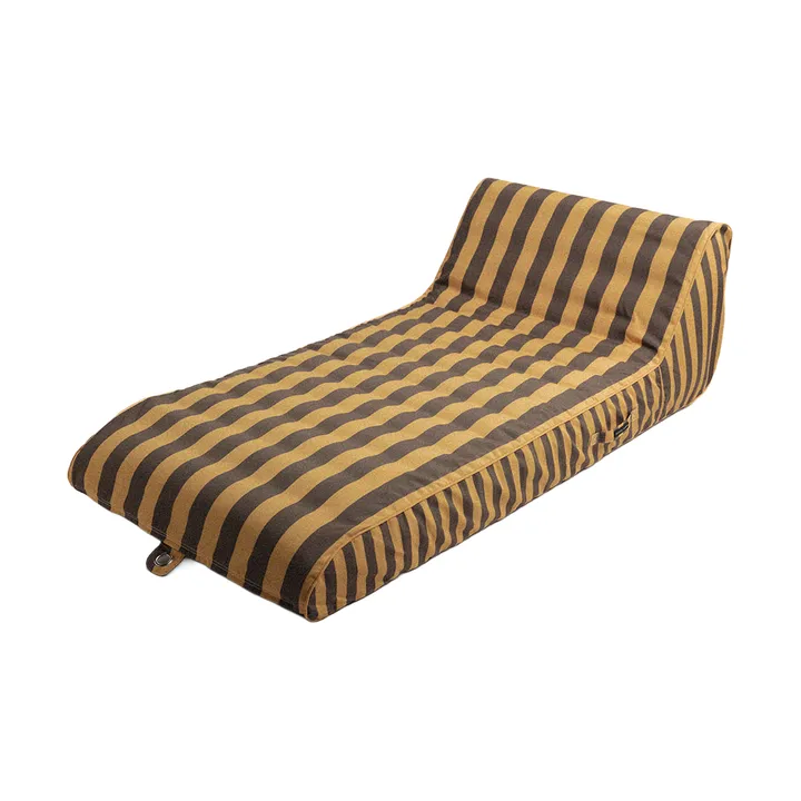 Bain de soleil flottant Garden Glory - Jaune safran-brun, 85x168,5 cm - Garden Glory