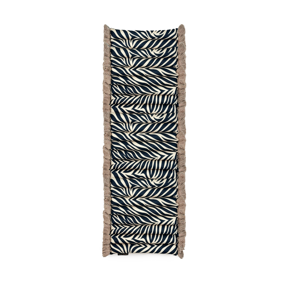 Garden Glory Coussin d'assise banc Garden Glory Outdoor Zebra fringe
