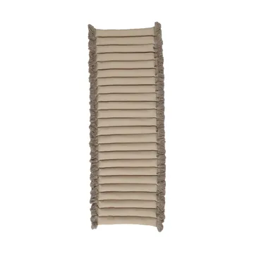 Coussin de siège Garden Glory à franges - Beige, frange beige, 38x120 cm - Garden Glory