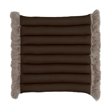 Coussin de siège Garden Glory à franges - Beige, frange beige, 38x40 cm - Garden Glory